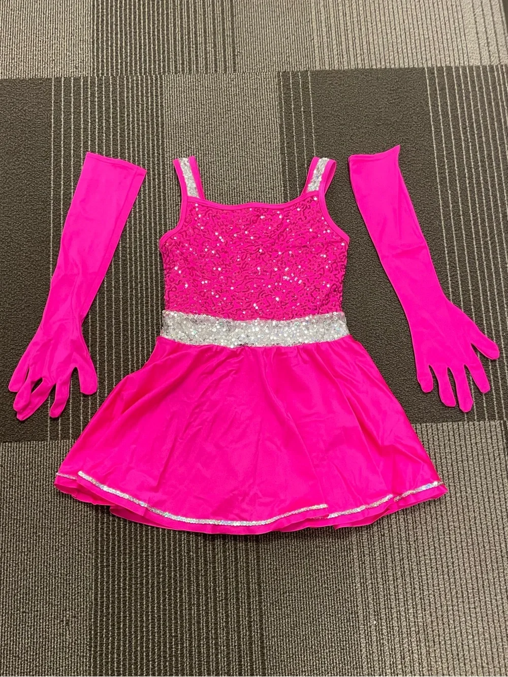 Weissman Hot Pink Dance Costume